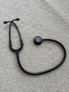 Black Medical Stethoscope